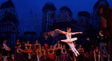 spectacle de ballet danseuse étoile avec un tutu opéra