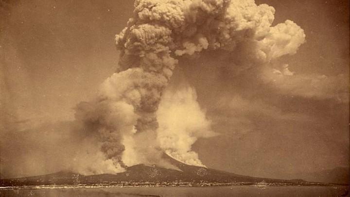 L'explosion du Krakatoa en 1883