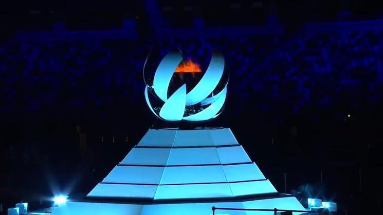 Extinction de la flamme des jeux paralympiques 