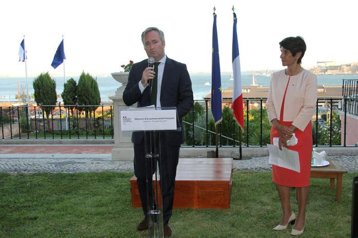 Jean-Baptiste Lemoyne à l'ambassade de France au Portugal