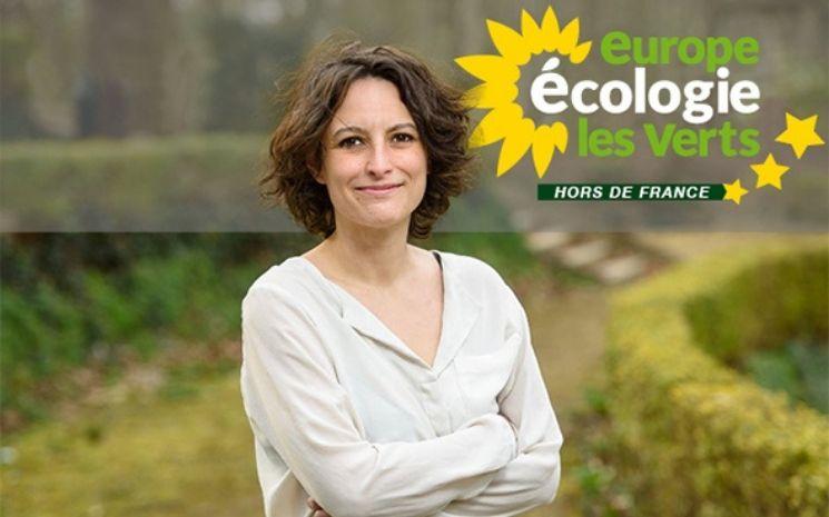 Mélanie Vogel, candidate EELV aux sénatoriales 