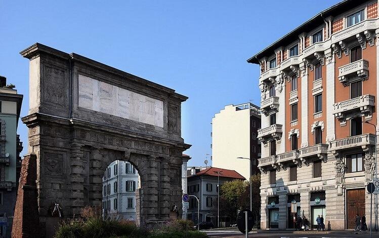 la porte antique porta romana à milan