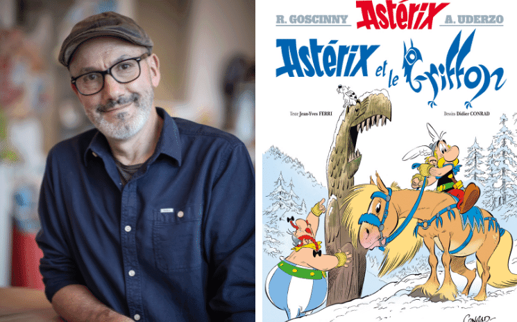 Jean-Yves Ferri, auteur d'Astérix et le Griffon