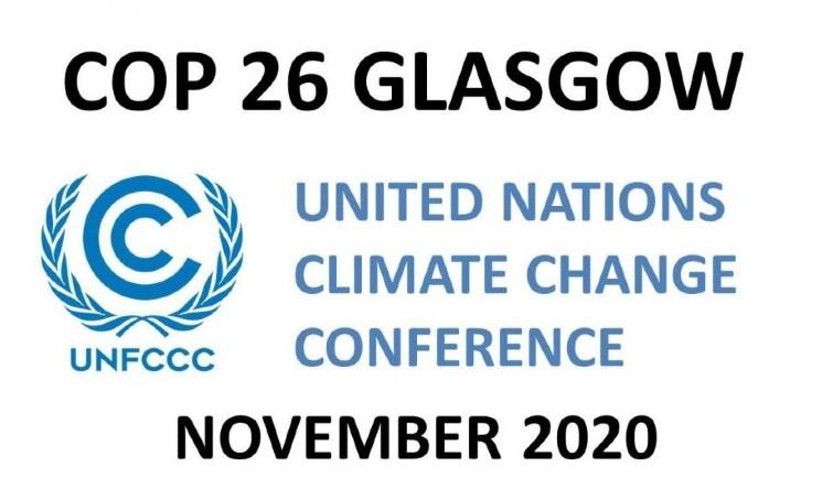 Affiche de la COP26 Glasgow