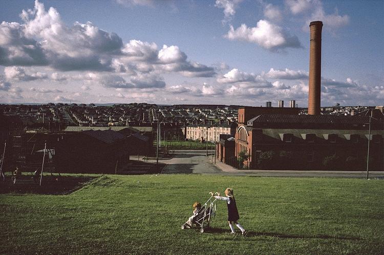 Photo de la campagne de Glasgow de Raymond Depardon