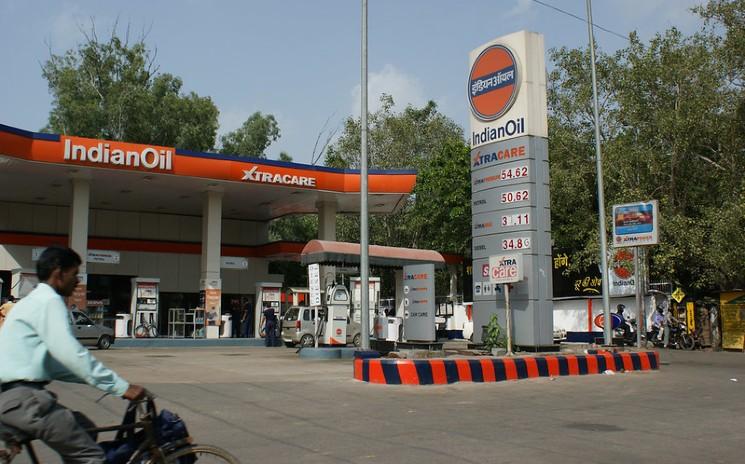 une station service de Indian Oil