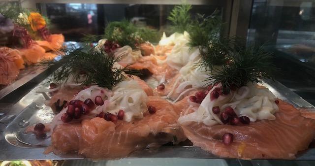 smorrebrod au saumon