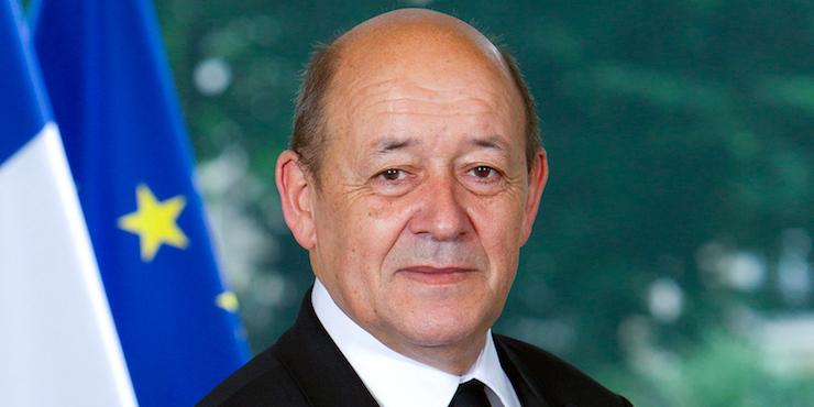 JY Le Drian Indonesie visite 