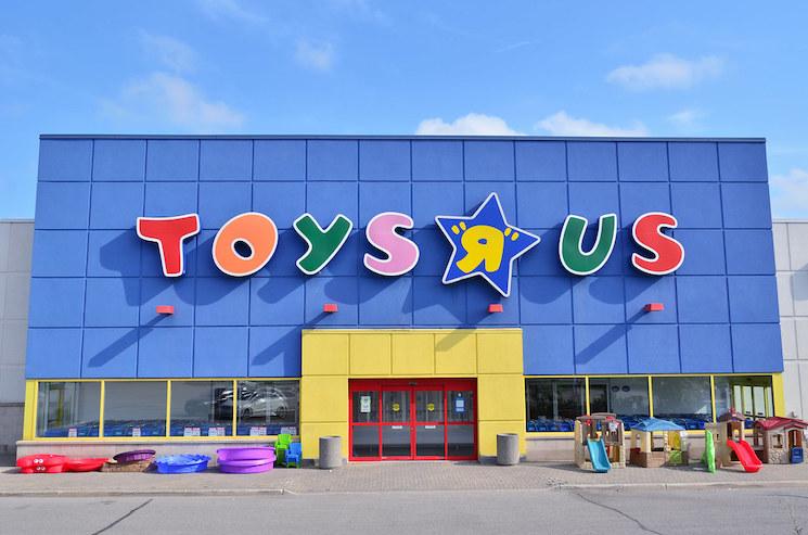 La devanture d'un magasin Toys"R"US