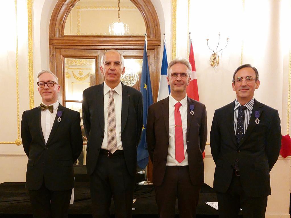 Palmes académiques au Palais de France