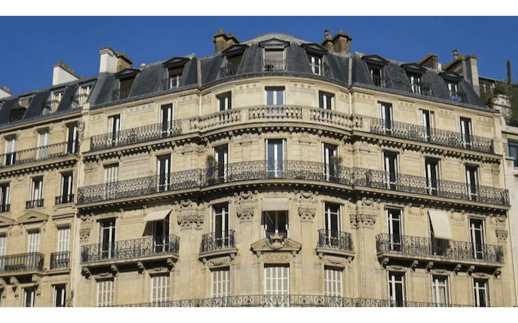 batiments haussmanien Paris