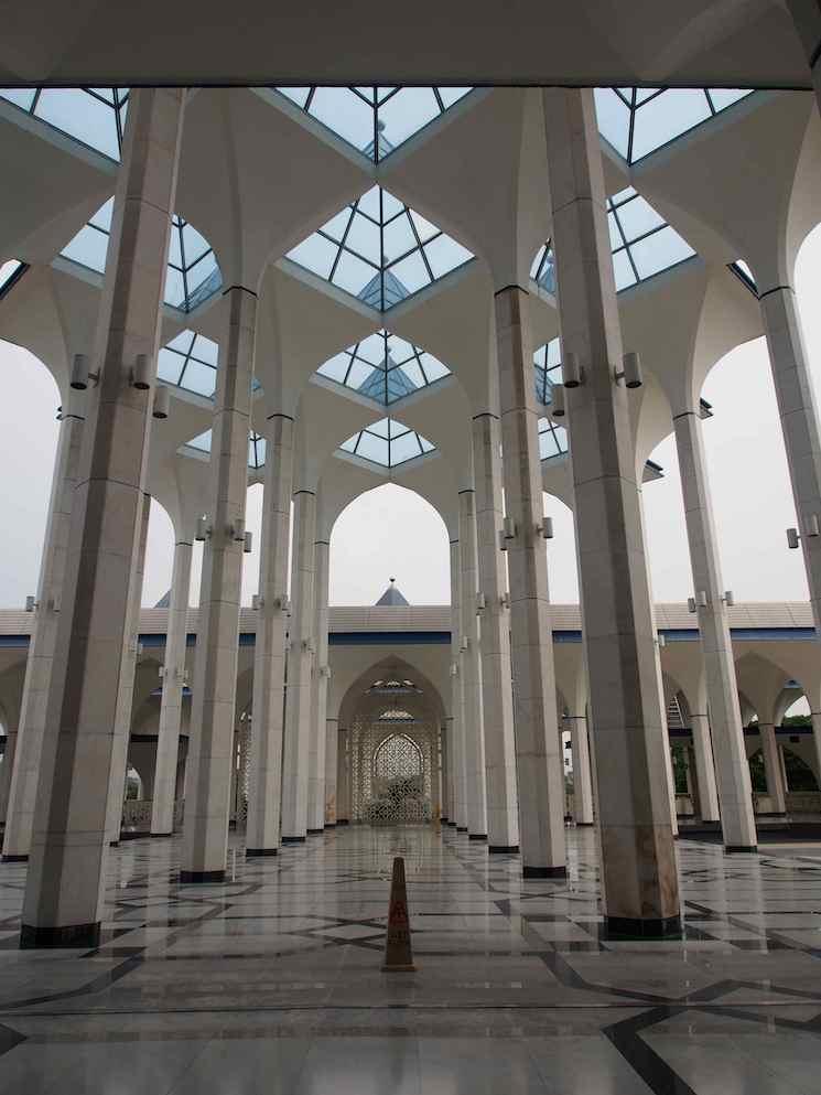 Mosque bleue Shah Alam pendant Hari Raya