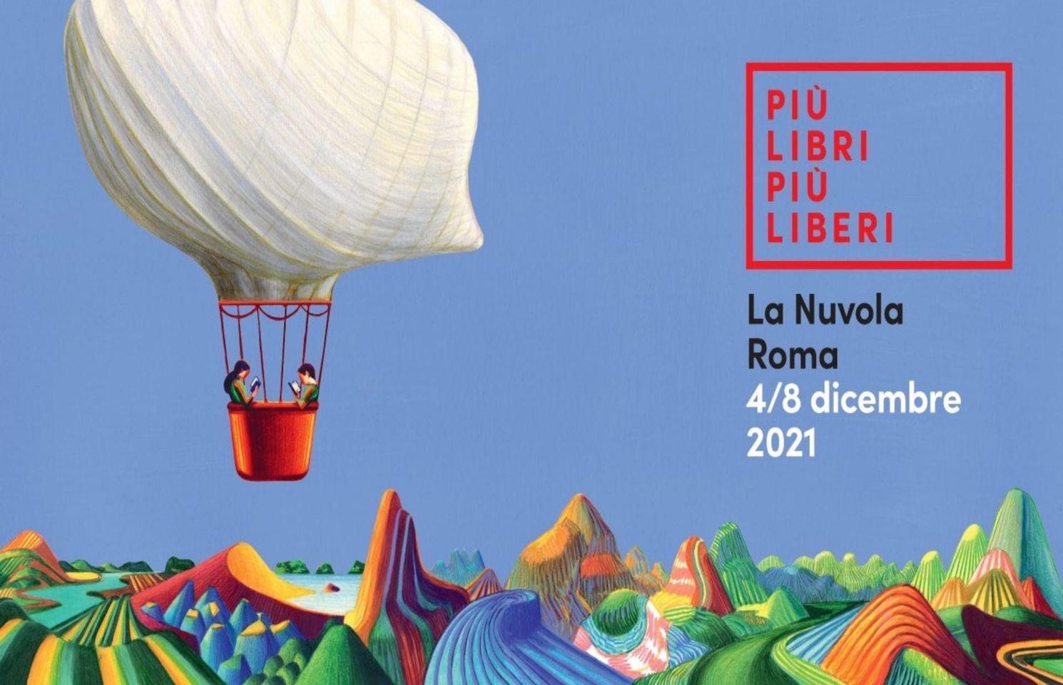 Affiche du salon du livre à Rome