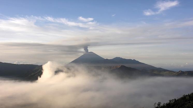 Le volcan Semeru