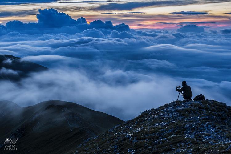 Une mer de nuage en Ombrie