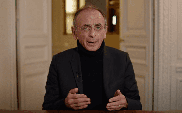 Eric zemmour s'adresse aux Français de l'étranger dans une vidéo