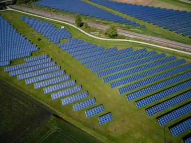 Ferme solaire en Allemagne