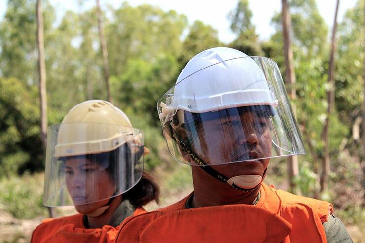 demineur de Cambodia Self Help Demining