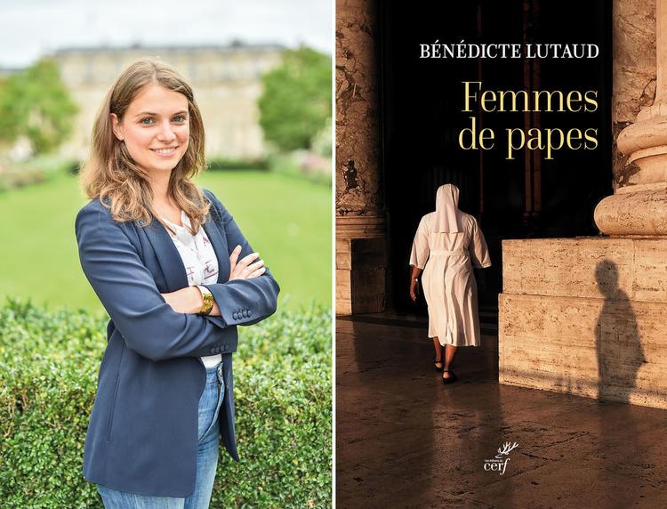 Bénédicte Lutaud et son livre femmes de papes