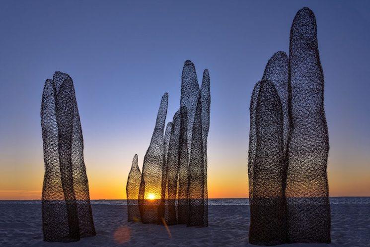 Sculpture by the sea