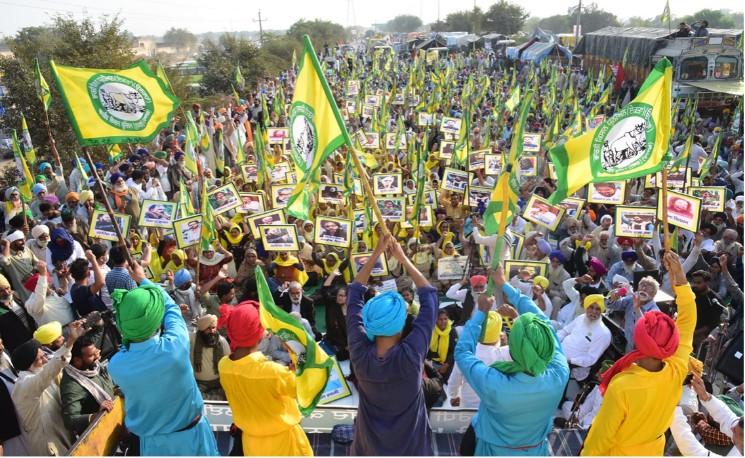 manifestation des agriculteurs en inde en 2021