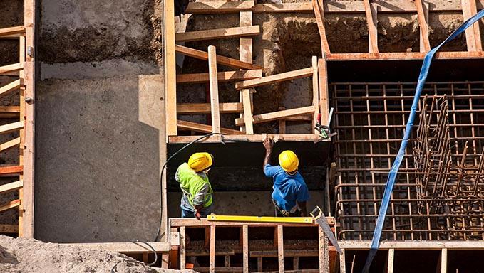 Chantier immobilier au Vanuatu