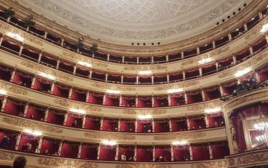 lesloges de la scala de Milan