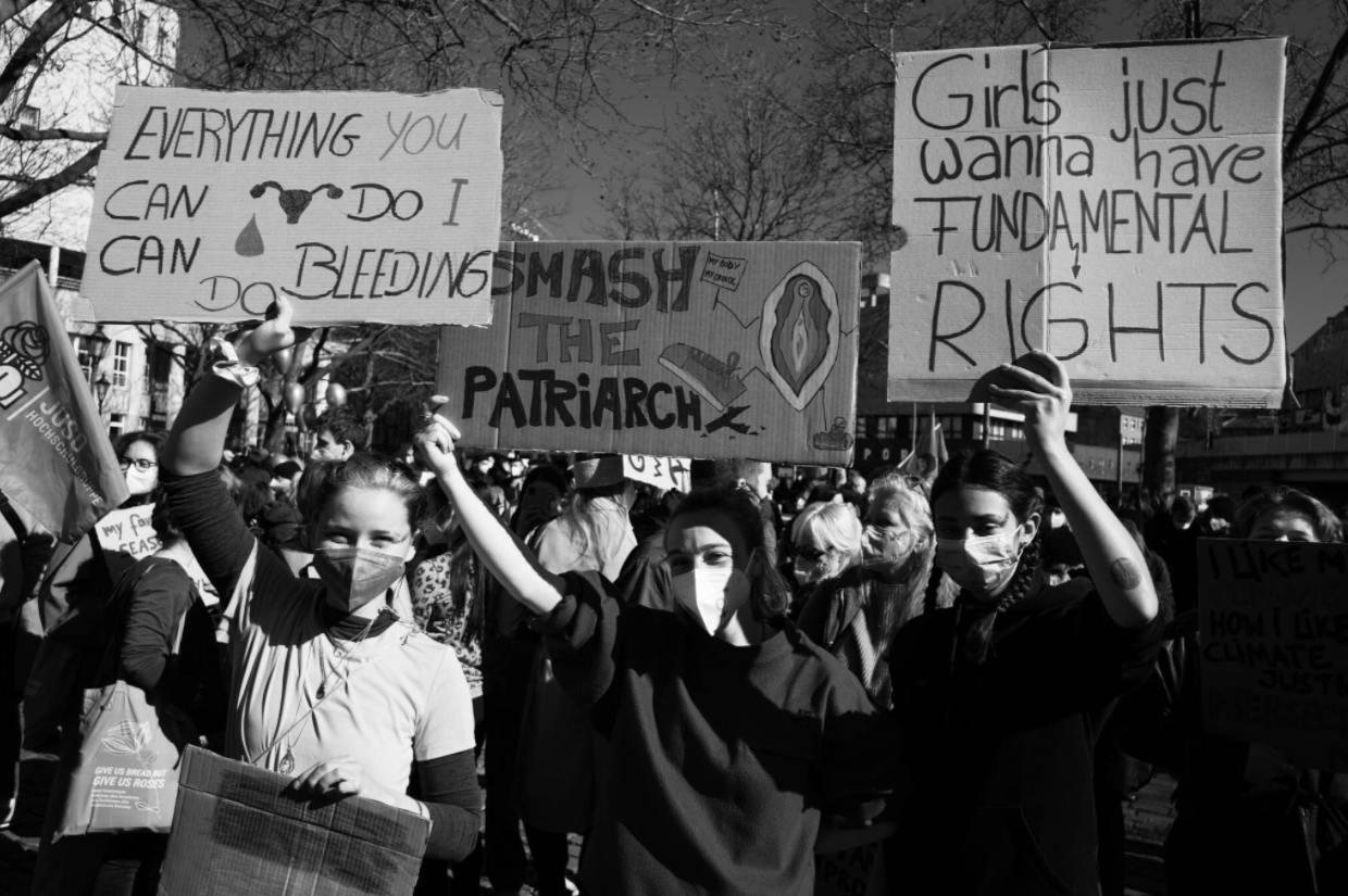 Manifestation du 8 mars pour la journée internationale des droits des femmes