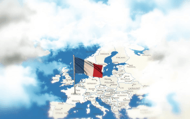 Le territoire français vu depuis le ciel