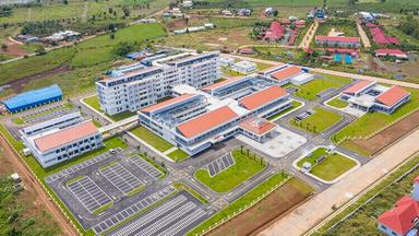 L'hôpital symbolisant l'amitié Cambodge-Chine à Tboung Khmum