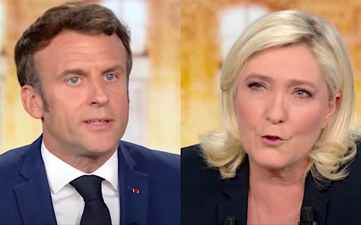 Macron et Le Pen éléction