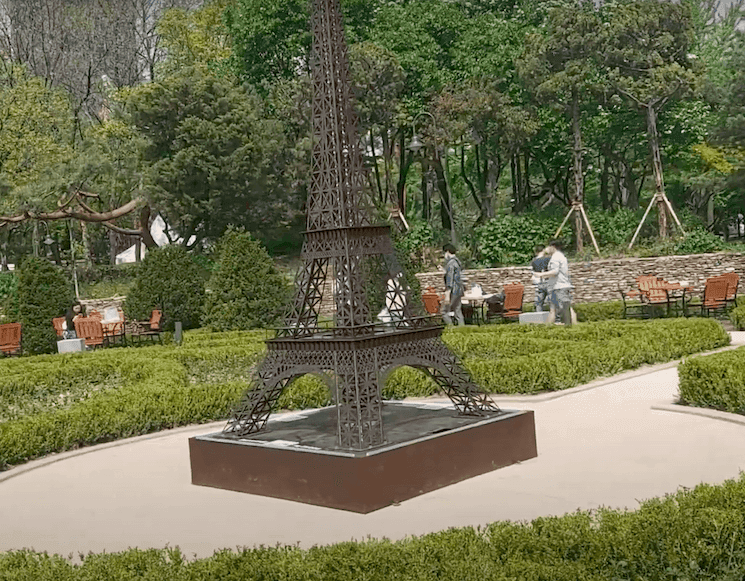 Le parc de Paris à Mon-dong, Séoul