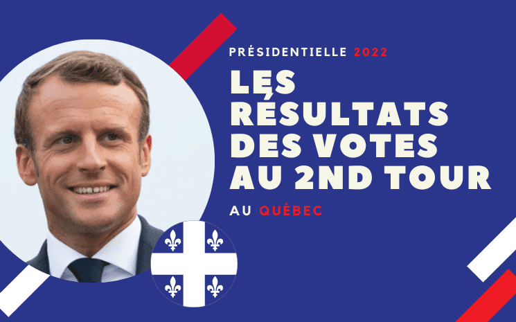 Les résultats du second tour de la Présidentielle 2022 au Québec