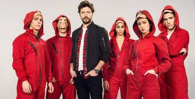 Affiche de la serie la casa de papel