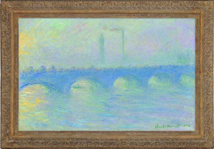 Waterloo Bridge, Effet de brume, de Claude Monet