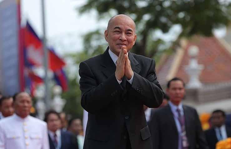 Le Roi du Cambodge, Norodom Sihamoni