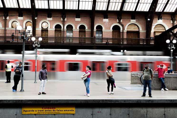 station Luz à São Paulo