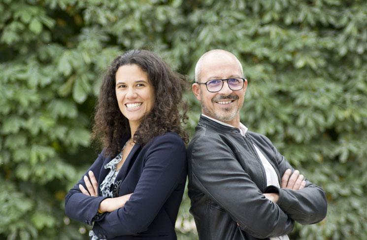 Vanessa Saussay et Julien Roirant