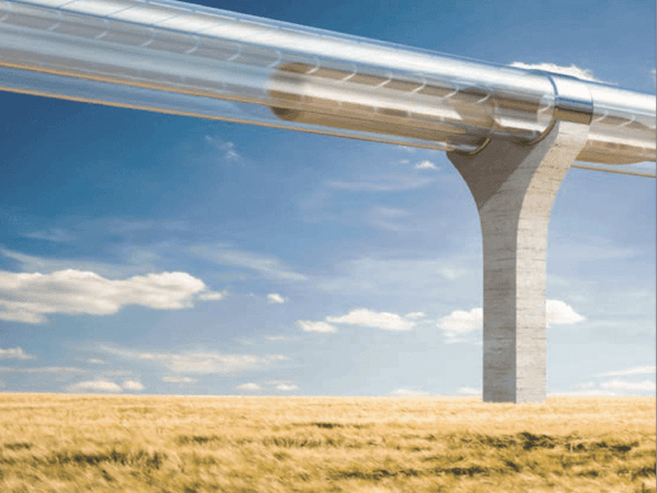 L'hyperloop entre Barcelone et Paris