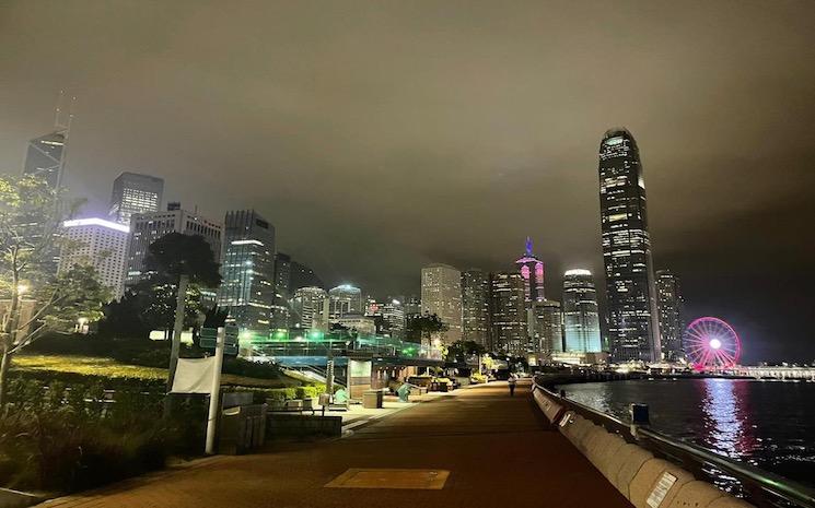 Promenade Harbour front Wan Chai Central Kennedy Town