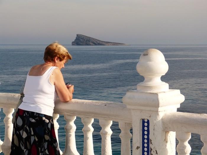 Une retraité à Benidorm