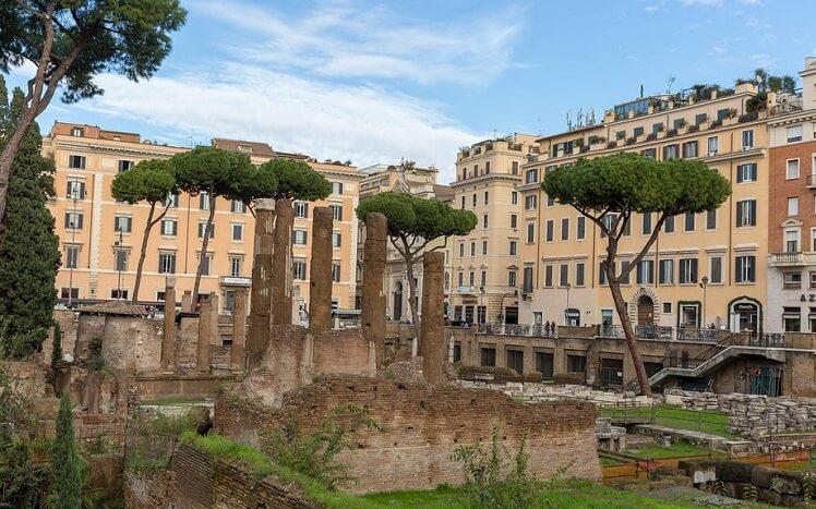 ruines antiques à rome