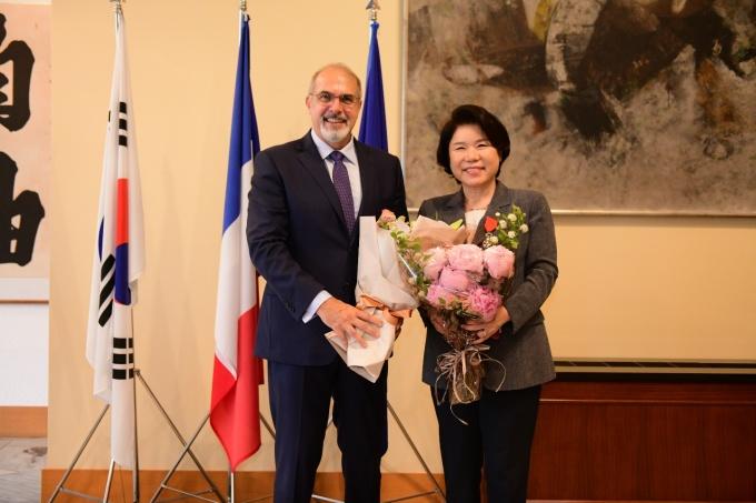 Philippe Lefort et Cho Eun-hee