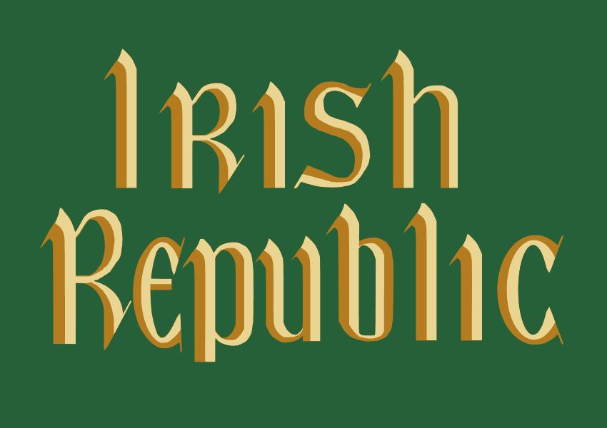 drapeau symbole du Easter Rising