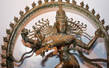 Une statue de Shiva Nataraja