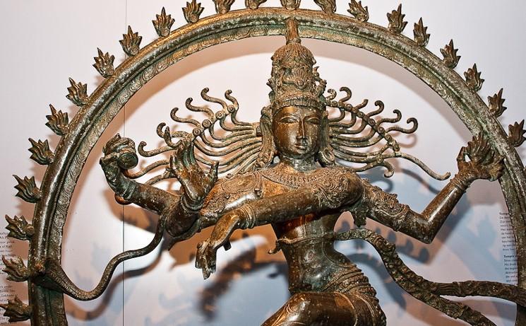 Une statue de Shiva Nataraja