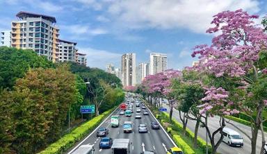 autoroute fleurie cite jardin singapour