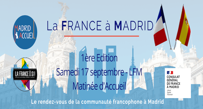 affiche de la france à madrid