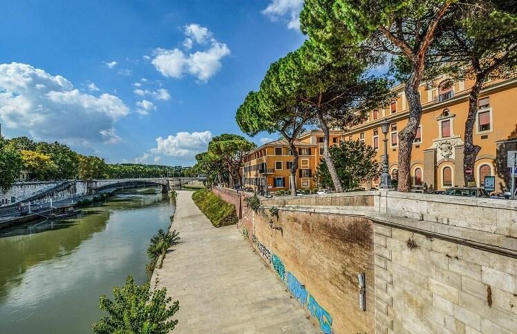 berges du tibre à rome(1)