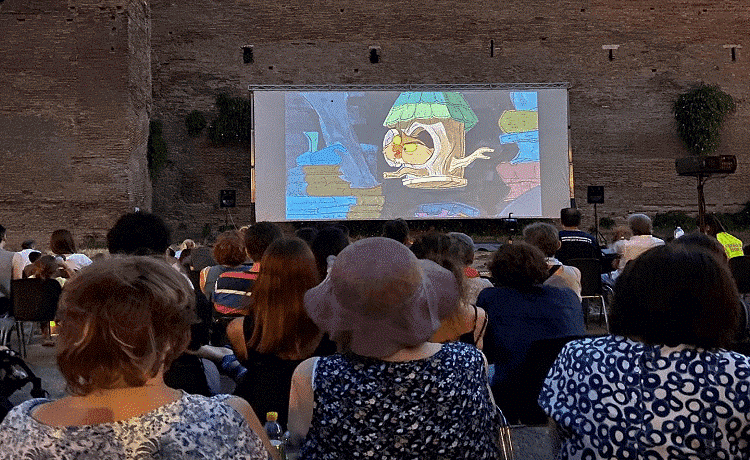 cinema plein air rome alle mura